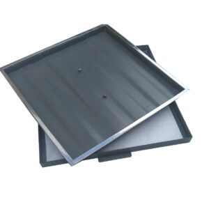 Tapa Camara Super Reforzada 50x50 Filete Acero