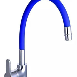 Griferia Gourmet Piazza Pico Flexible Emblem Azul